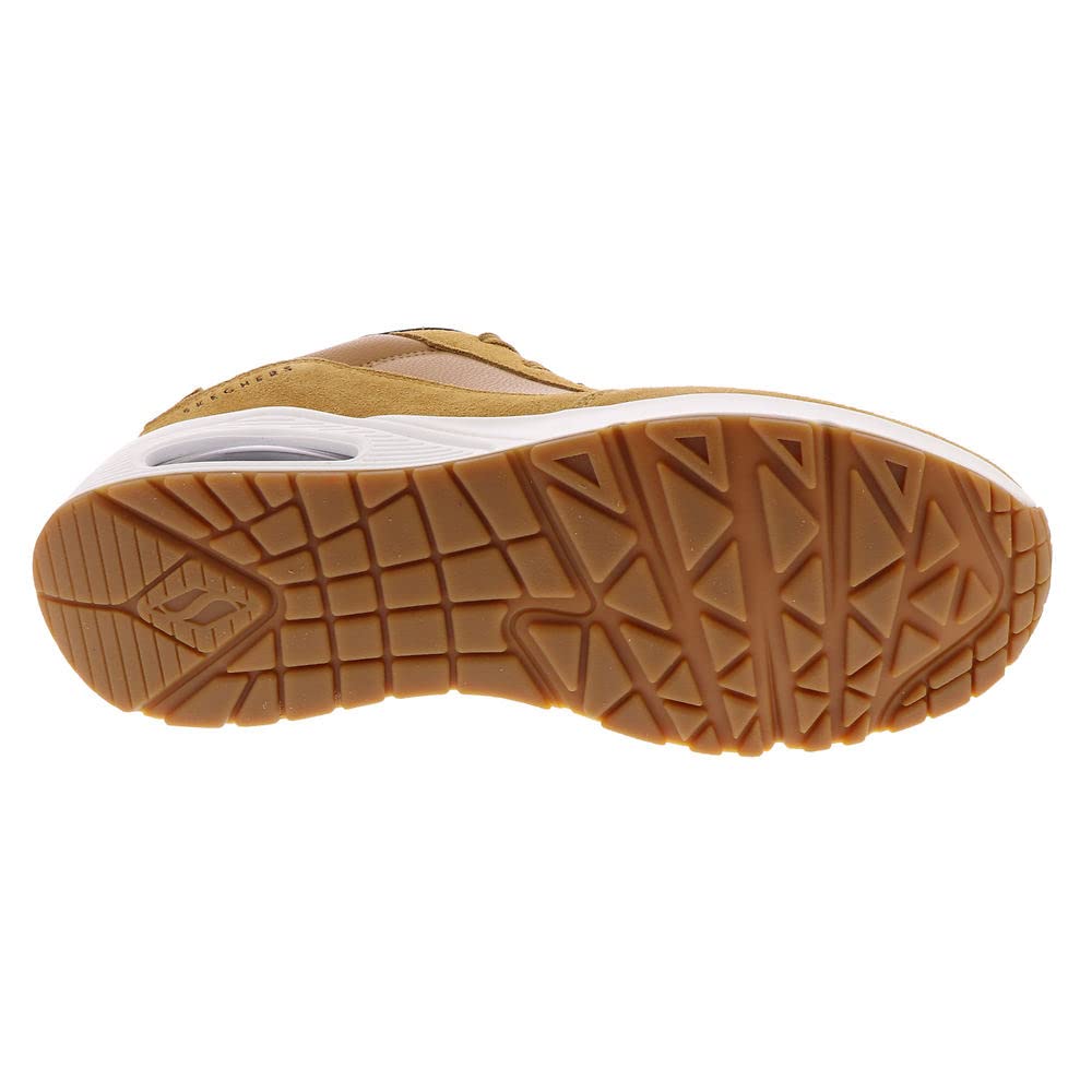 Skechers Men's Uno Stacre Oxford, Whiskey, 11.5