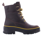 Timberland Malynn EK+ Waterproof Mid Lace Boot Dark Brown Full Grain 6 B (M)