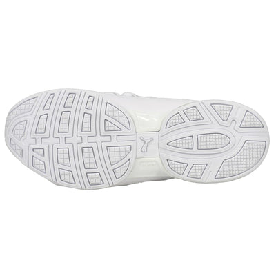 Puma Riaze Prowl Metal Women's Running Shoes, Puma Silver-White-II, 7.5 Wide
