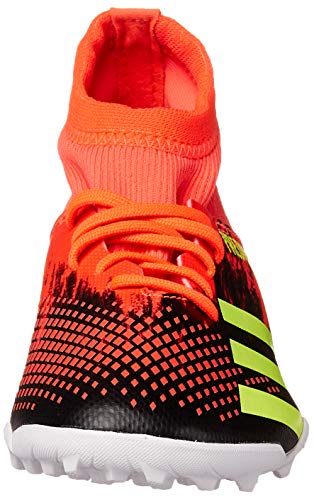 adidas 20.3 Turf Soccer Shoe (unisex-adult) Black/Signal Green/Pop 3