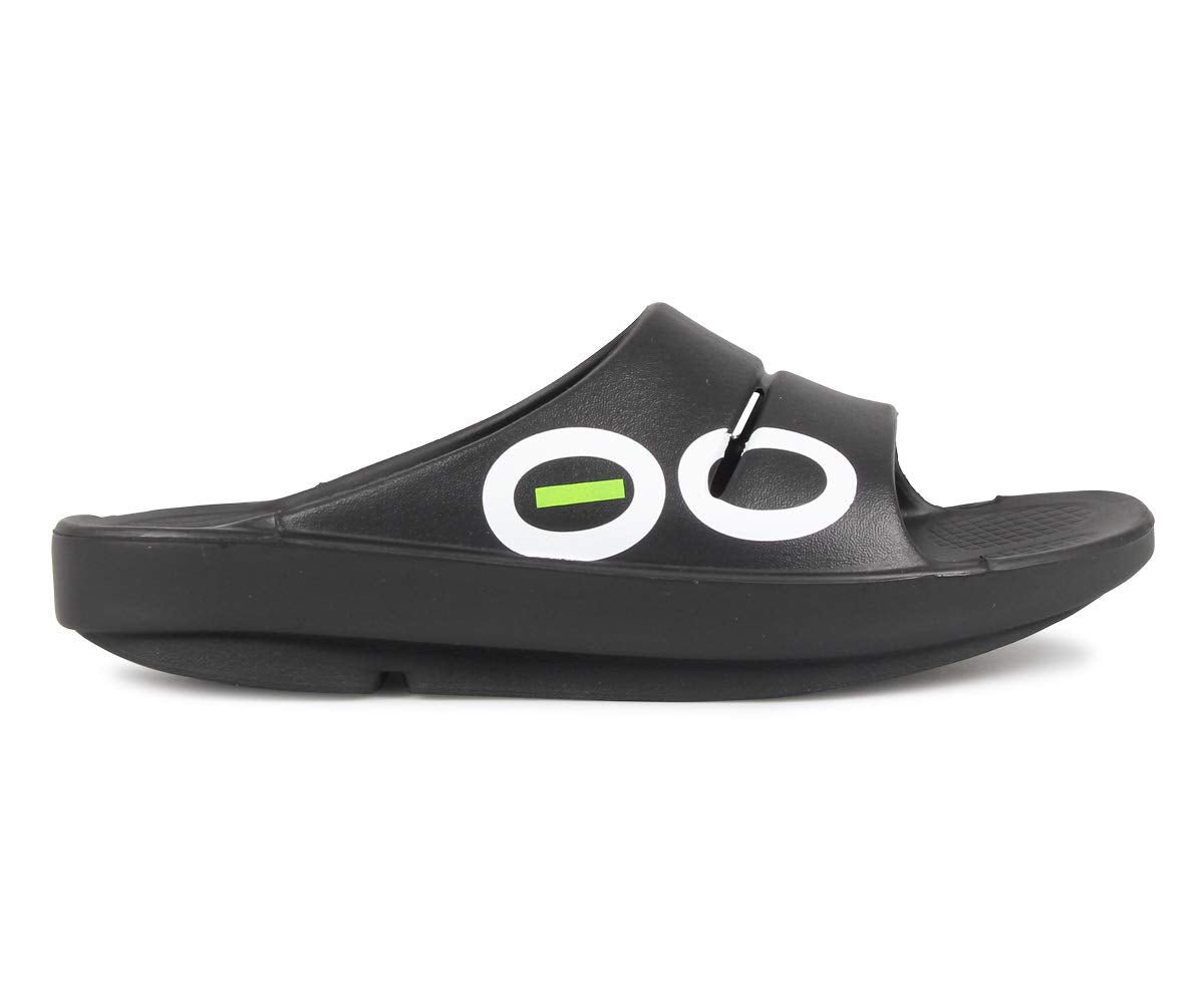 Men's OOahh Sport Slide Sandal - Cosmic Gray Water Camo (SALE) by OOFOS