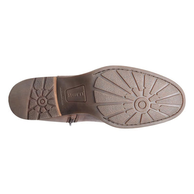 BORN Women's Saddler Wide Shaft Chocolate 11 M