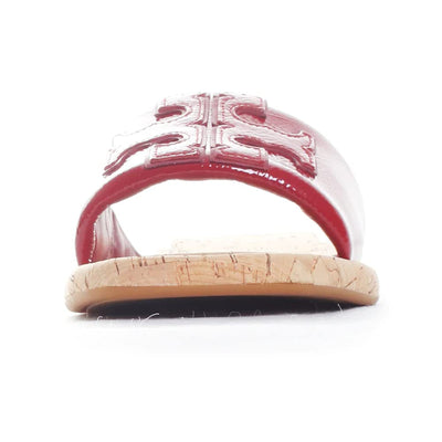 Tory Burch Double T Sport Slide Tory Red/Dorf Red/Tory Red 8 M