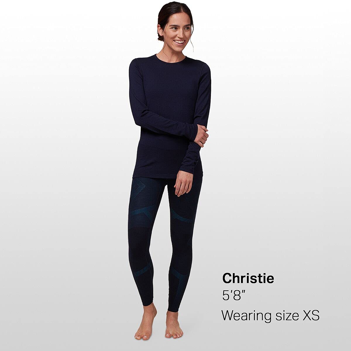 Smartwool IntraKnit Merino 200 Bottom - Women's Deep Navy/Ocean Abyss, S