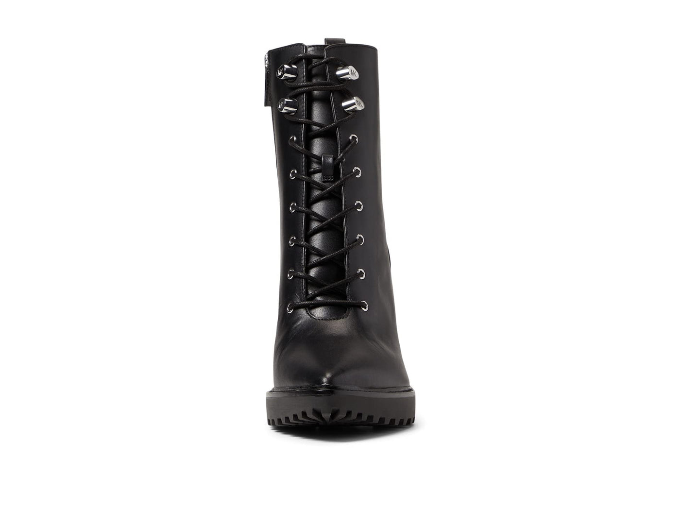 Michael Kors Kyle Lace-Up Bootie Black 5.5 M