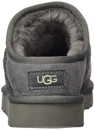 UGG Classic Suede Slipper, 11, Grey