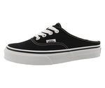 Vans Women's Authentic Mules, Black/True White, 6.5 Medium US