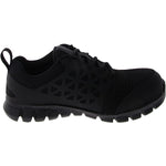 Reebok Women's Rb051 Sublite Cushion Safety Toe Athletic Work Shoe Olive Green 10.5 Wide Black