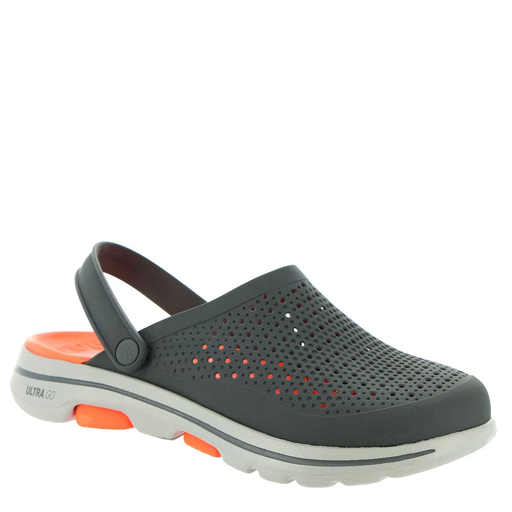 Skechers Foamies GO Walk 5Astonished Mens Slip On 105 DM US CharcoalOrange