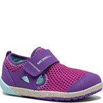 Merrell Bare Steps H20 Water Shoe, Purple/Turq, 8.5 US Unisex Little Kid