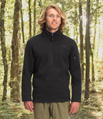 The North Face Men's Gordon Lyons Classic ¼ Zip, TNF Black Heather, 3XL