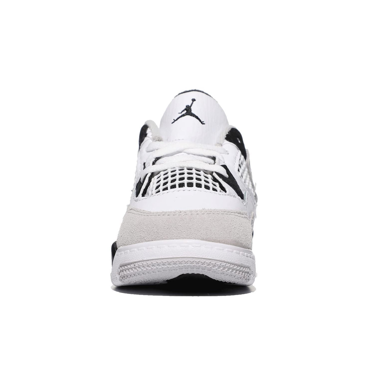 Jordan Baby Boy's Air 4 Retro (Infant/Toddler) White/Black/Neutral Grey 6 Toddler M