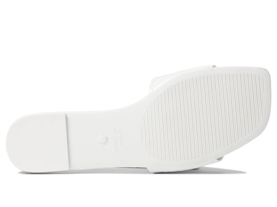 Stuart Weitzman Summer Slide Sandal White 6.5 B