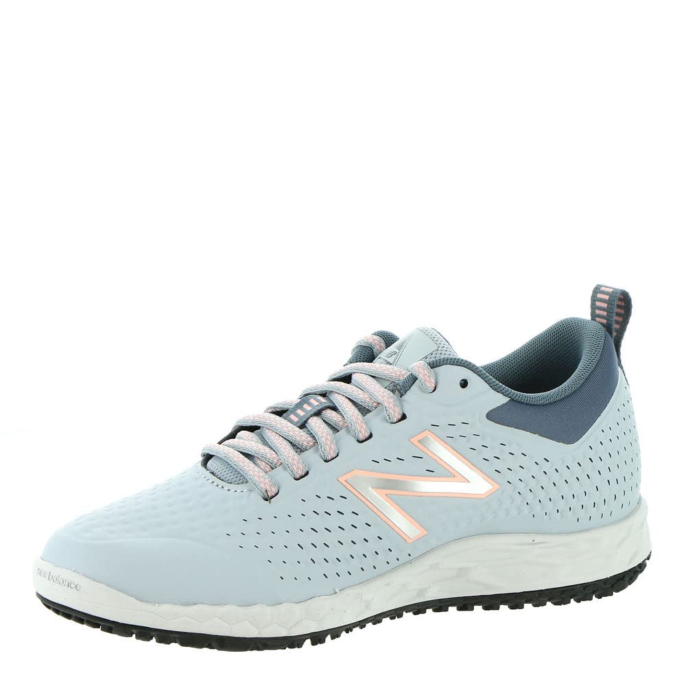New Balance womens 806 V1 Industrial Shoe, Light Cyclone/Ocean Grey/Arctic Fox, 8 US