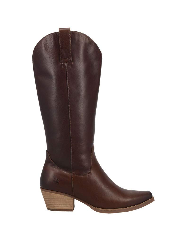 #BONANZA LEATHER BOOT BROWN / 6.5 / M