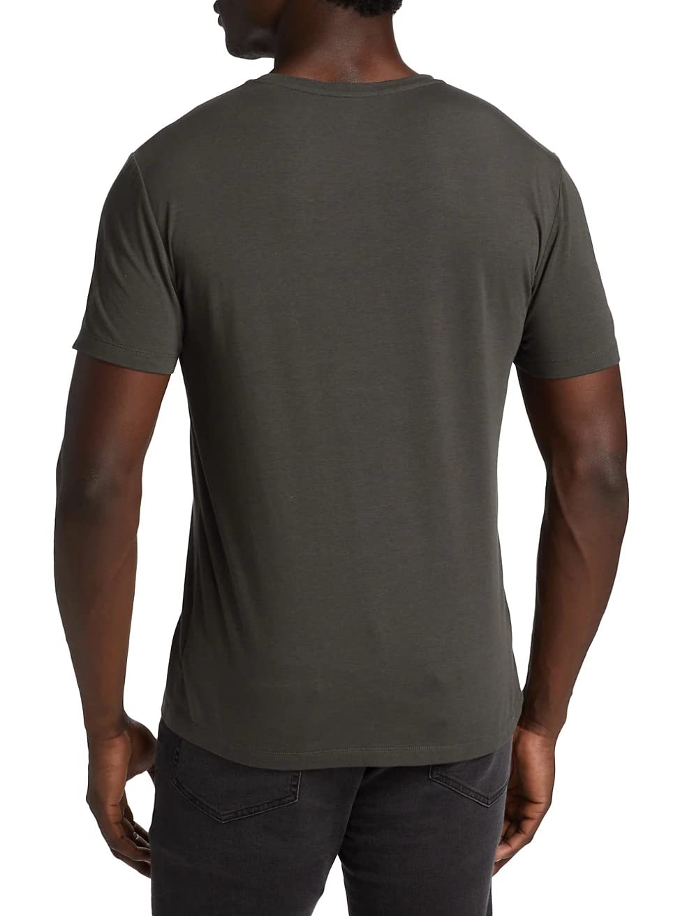 PAIGE Cash Crew Neck Tee in Iron Gate Iron Gate MD