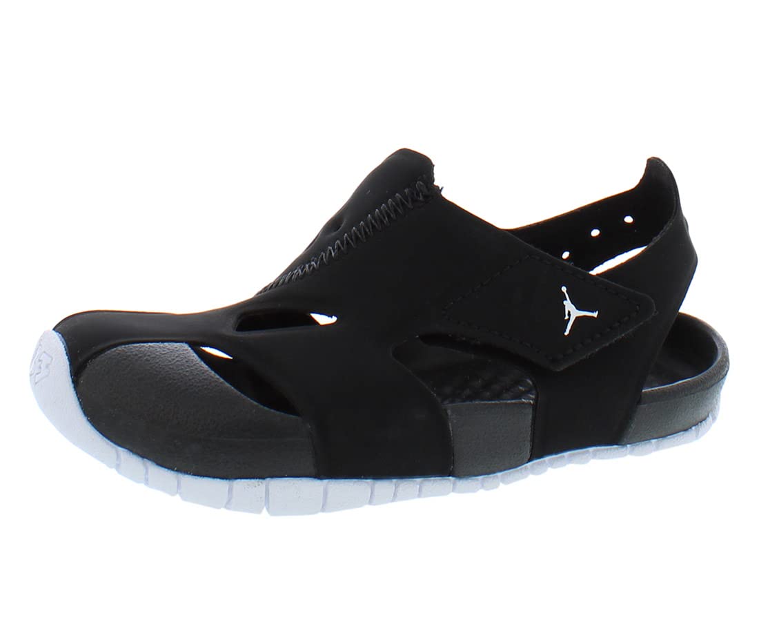 Jordan Flare (Infant/Toddler) Black/White 5 Toddler M