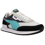 PUMA Men's Future Rider Play On Sneakers Porcelain/Ebony/Puma Black 8 D - Medium