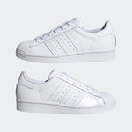 adidas Originals Baby Unisex's Superstar Sneaker, White, 5 infant US