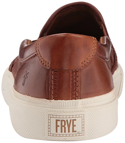 Frye Men's Ludlow Slip On Sneaker, Cognac, 10