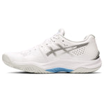 ASICS Women's Sky Elite FlyteFoam Volleyball Shoes, 12, White/Pure Silver
