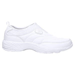 Propét Women W3851 Wash & Wear Slip-on II Slip Resistant Sneaker Walking Shoe, Sr White, 10.5 2X-Wide