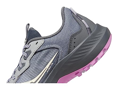 Saucony Women's Aura Tr Sneaker, Fossil/Grape, 6.5