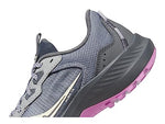 Saucony Women's Aura Tr Sneaker, Fossil/Grape, 6.5