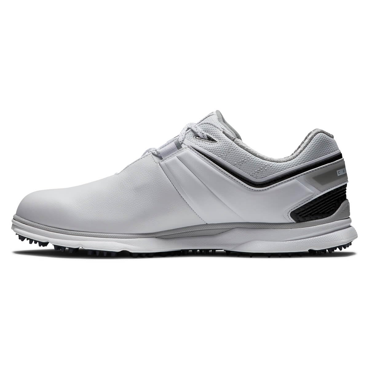 FootJoy Men's Pro|sl Carbon Golf Shoe, White/Black, 14 Wide