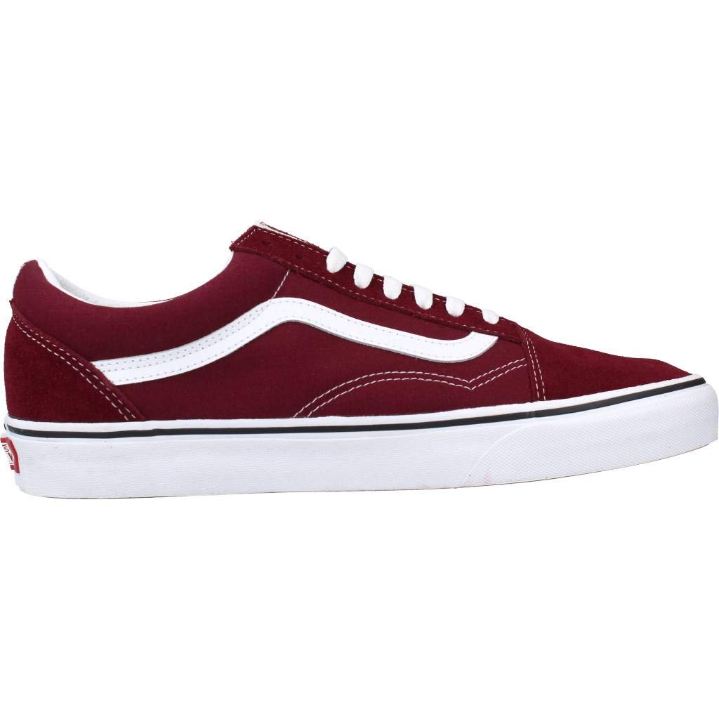 Vans You'll be Too Cool for School in The Classic Old Skool Skate Shoe from The Upper of This Men's Shoe is Made of Both Canvas and Suede with an ICO