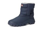 Hunter Snow Boots (Little Big Kid) Rain, Dark Blue, 1 US Unisex