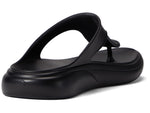 Stuart Weitzman Stuflex T-Strap Slide Black 10 B