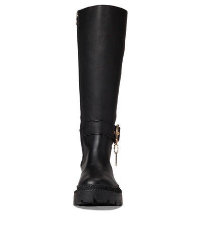 Coach James Leather Boot Black 9.5 B (M)