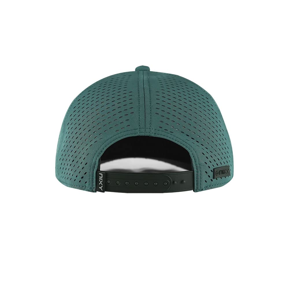 NIXY Stoked Cap - Premium Fitted, Lightweight Fabric, Maximum Breathability, and Moisture-Absorbing Design (Medium - Large, Teal Blue)