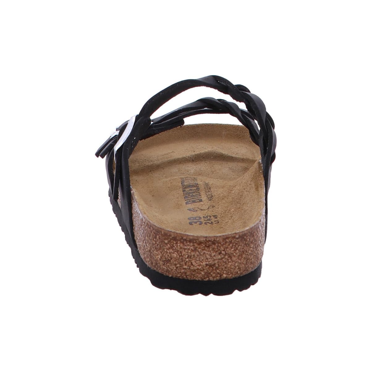 Birkenstock Franca Oiled Leather Women's Sandals, black, EU 37 (US 6-6.5)