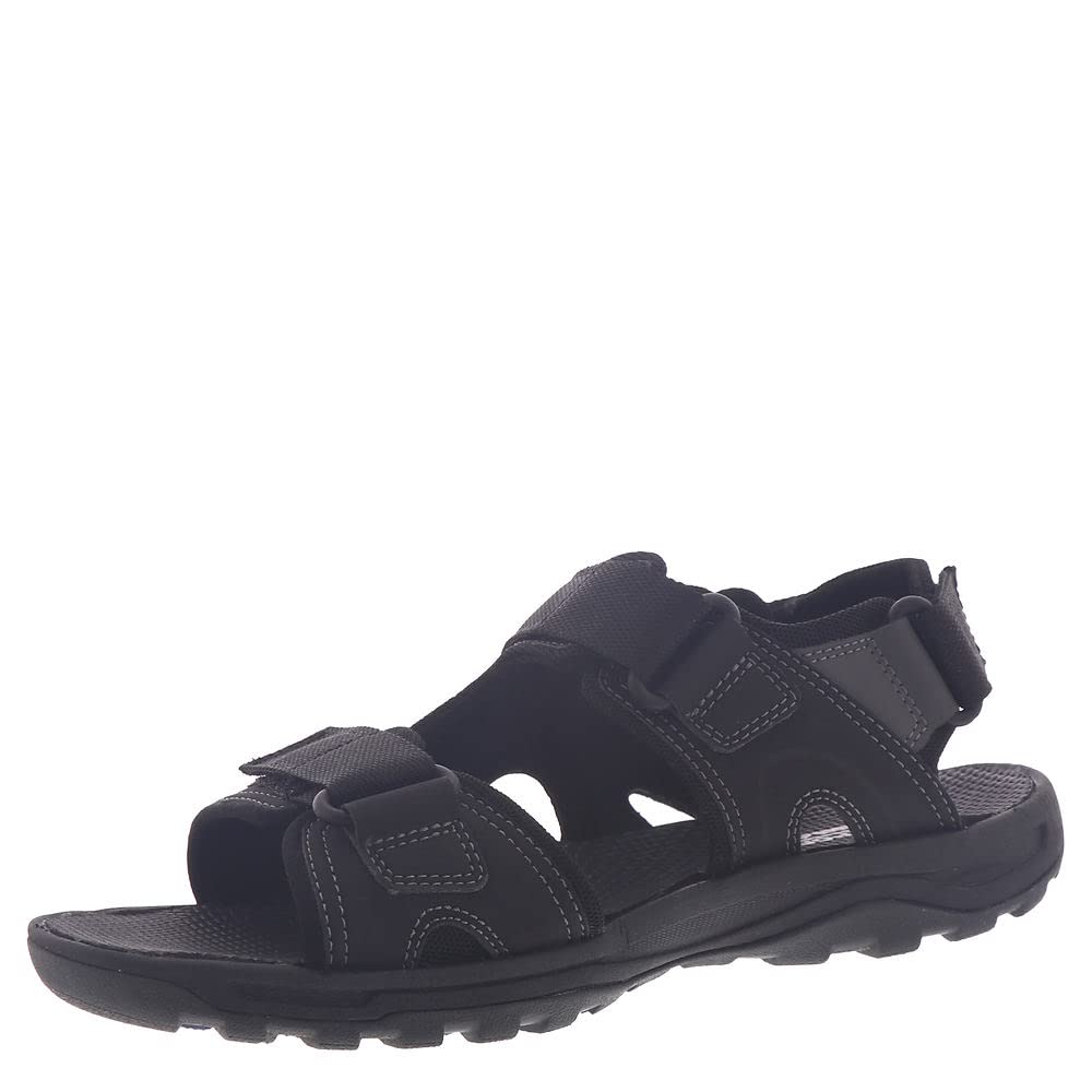 Rockport Men's Trail Technique Adjustable Sandal 2, Black Multi, 7