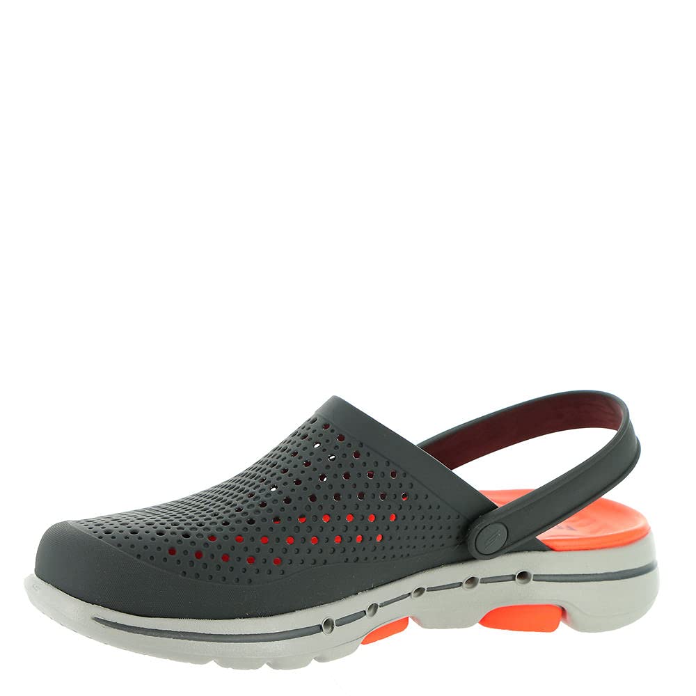 Skechers Foamies GO Walk 5Astonished Mens Slip On 105 DM US CharcoalOrange