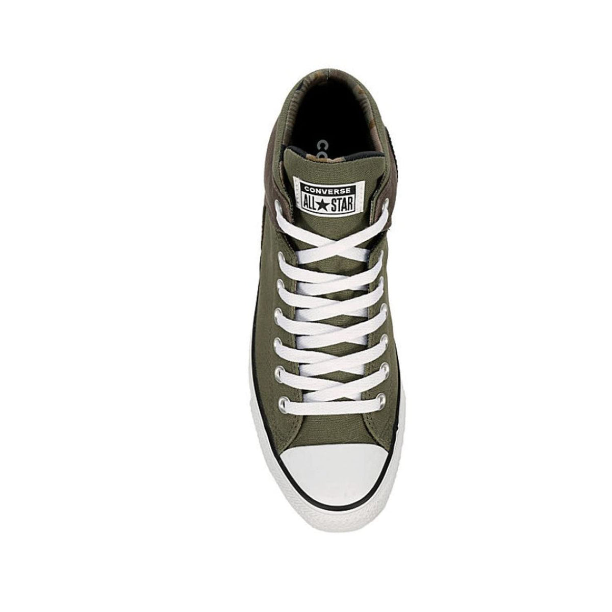 Converse Unisex Chuck Taylor All Star Mid High Street Sneaker - Utility/Engine Smoke/White 10