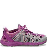 Merrell Kid's Unisex Hydro Choprock Sieve Sandal, Grey/Purple,10 Big Kid