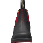 Blundstone Unisex Super 550 Series Black/Red Slip-On - 3.5 UK
