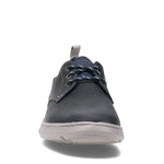 Rockport Men's Beckwith Plain Toe Oxford Sneaker, New Dress Blues Leather/Suede, 6.5 Wide