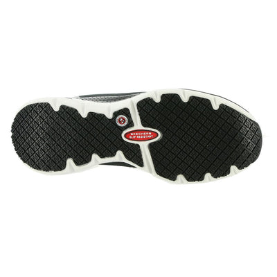 Skechers Work Arch Fit SRRingstap Mens Oxford 105 DM US Blackwhite