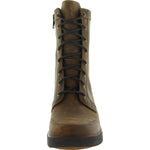 Timberland Gracelyn Waterproof Mid Lace Side-Zip Boot Rust Full Grain 9 B (M)