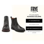 Frye Melissa Double Sole Chelsea Boots for Women - Rugged and Comfortable Leather Lined Slip On Classics with Leather Outsole and Antique Metal Hardware, Black - 11 M