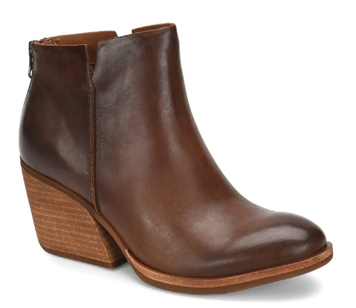 KORK-EASE Women's Chandra Boot, Brown Full Grain Leather, 6.5 M US
