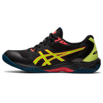 ASICS Men's Gel-Rocket 10 Court Shoes, 12, Black/Safety Yellow