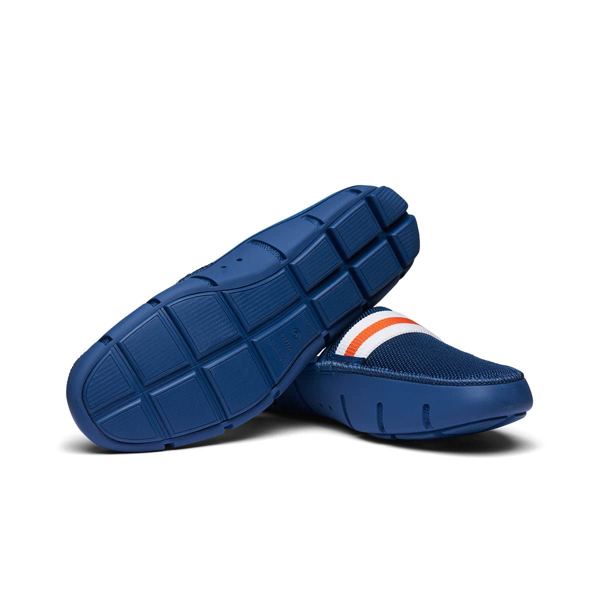 SWIMS Mens Loafers, Slide Shoes for Men, Casual Beach Loafer, Comfortable Summer Shoe(Navy Blue,10)