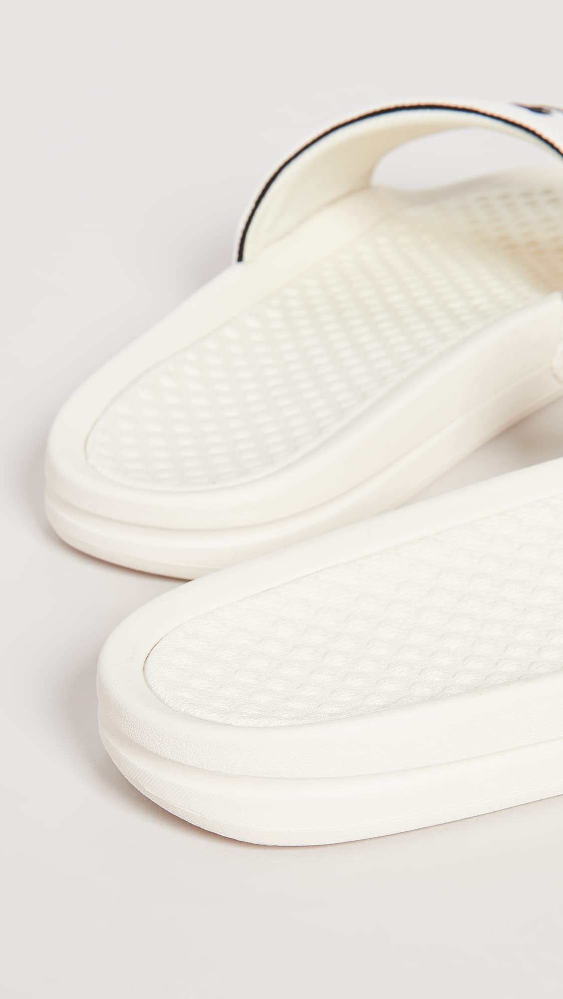 APL: Athletic Propulsion Labs Men's Big Logo TechLoom Slides, Pristine/Black, 9 Medium US