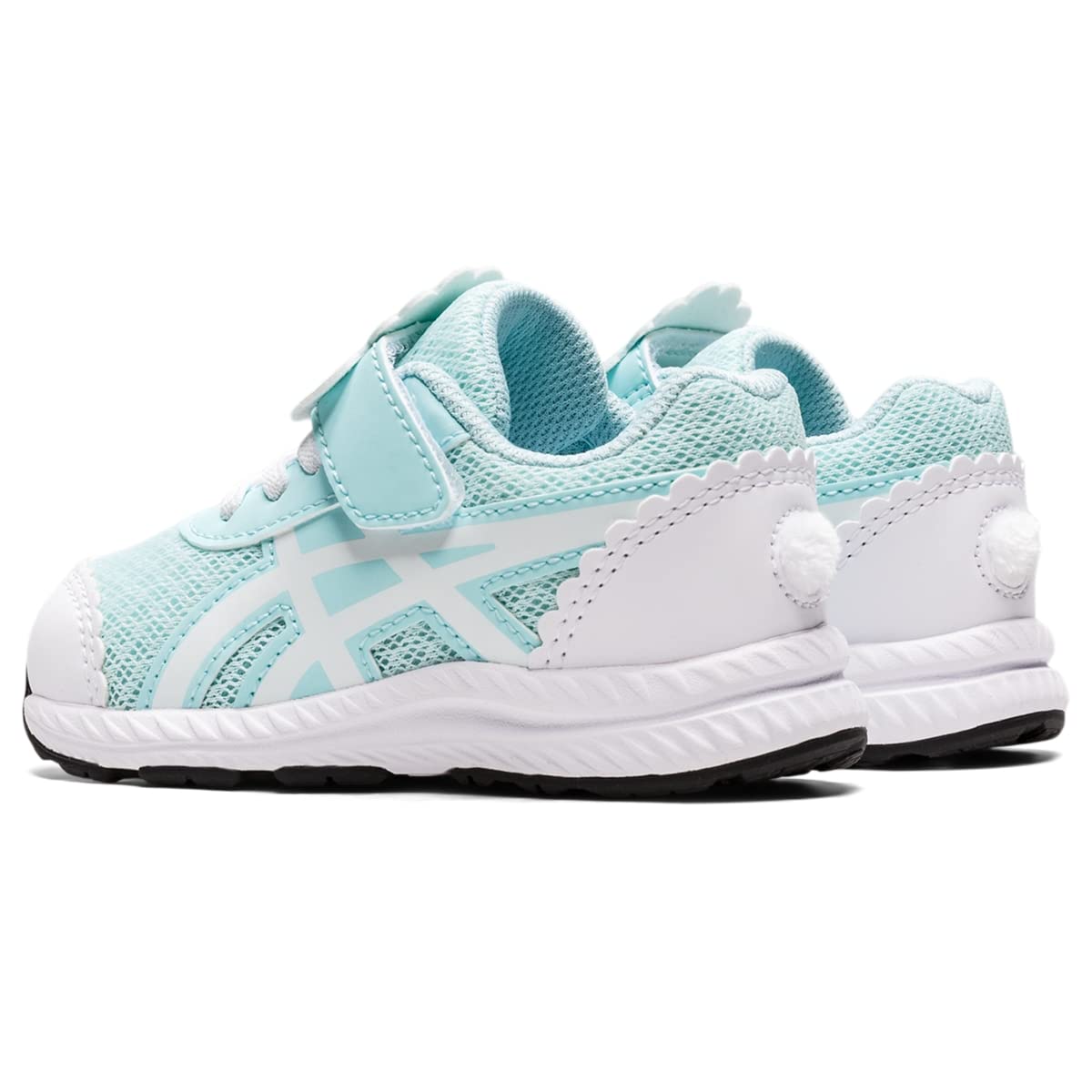 ASICS Baby Girl's Contend 7 TS School Yard (Toddler) Clear Blue/White 8 Toddler M