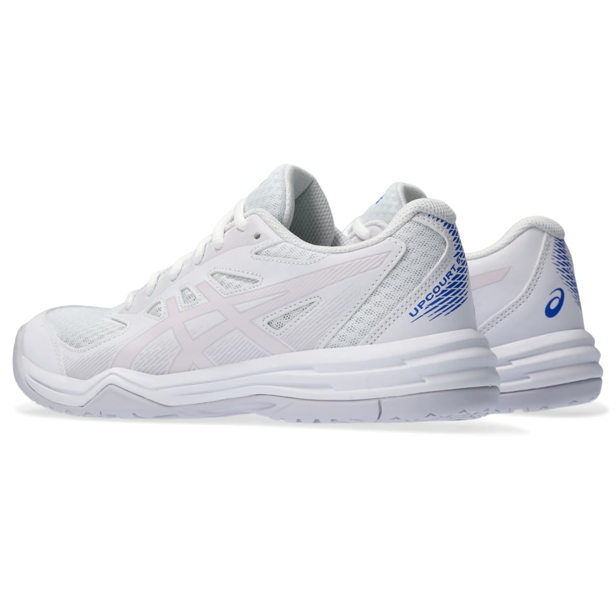ASICS Women's Upcourt 5 Indoor Sport Shoe, 11, White/Cosmos